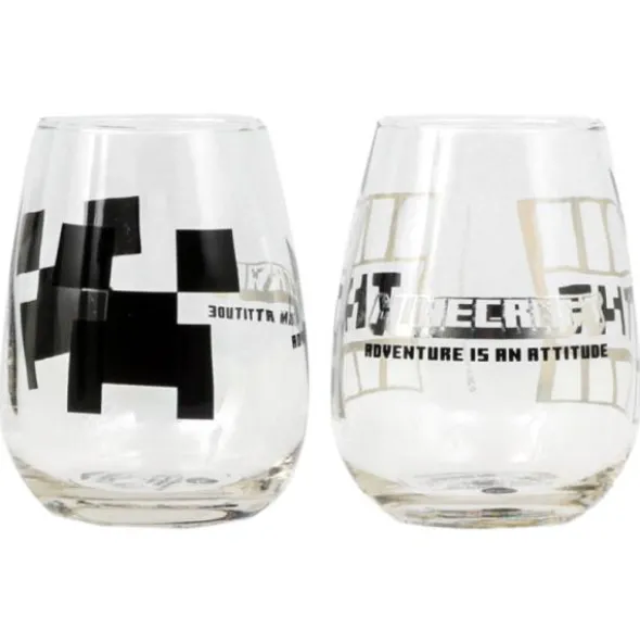 Minecraft Glas 2-pack