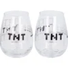 Minecraft TNT Glas 2-pack