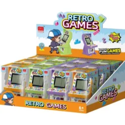 Mini Arkadspel Retro 14 x 8 cm