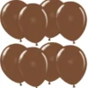 Miniballonger Mocca 100-pack