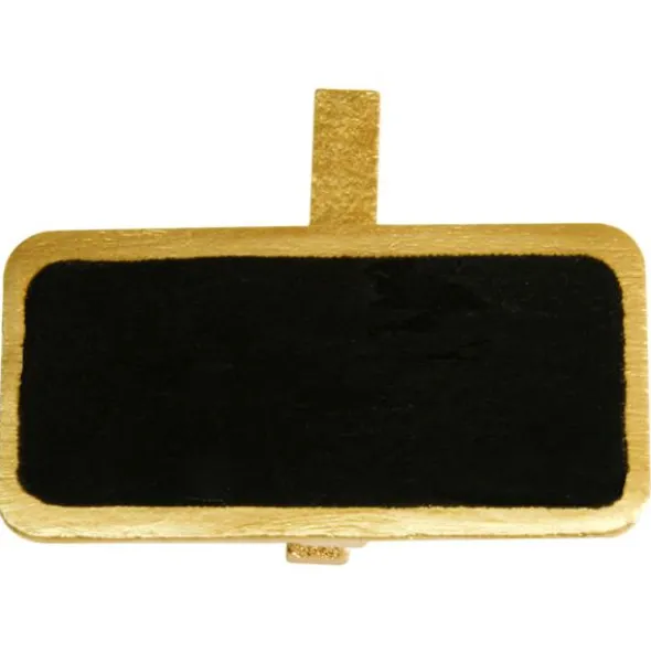 Mini Griffelskyltar med Klämma Guld