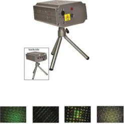 Mini Laserlampa Blinkande Röd/Grön