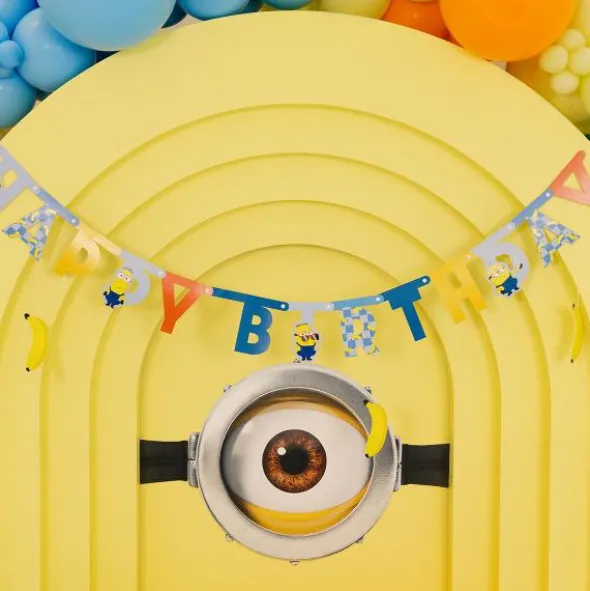 Minions Happy Birthday Girlang 153 x 50 cm
