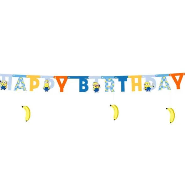 Minions Happy Birthday Girlang 153 x 50 cm