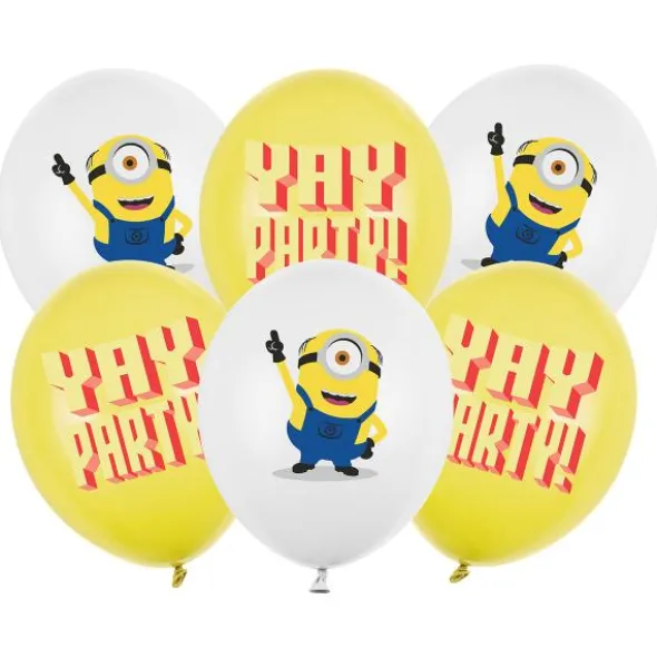 Minions Latexballonger Mix 30 cm 6-pack