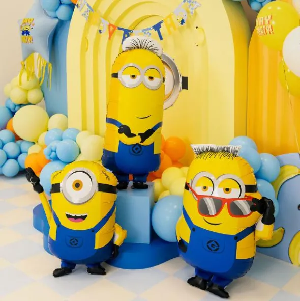 Minions Mel Folieballong 64 x 72 cm