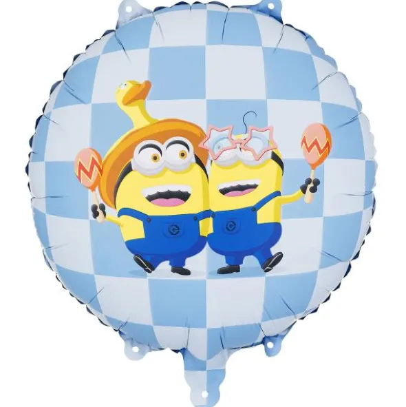 Minions Rund Folieballong 35 cm