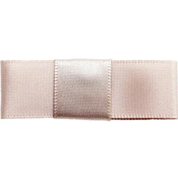 Mini Satinrosetter Taupe