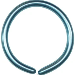 Modellballonger Chrome Blå 100-pack