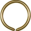 Modellballonger Chrome Guld 100-pack