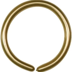 Modellballonger Chrome Guld 100-pack
