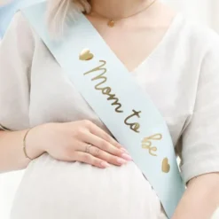 Mom to be Sash Blå