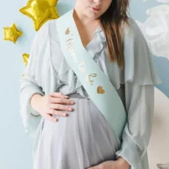 Mom to be Sash Blå