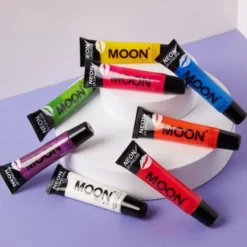 Moon Glow Neon UV Fruity Läppglans (Pink Raspberry)
