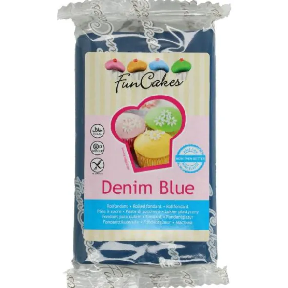 Mörkblå Sockerpasta Denim Blue