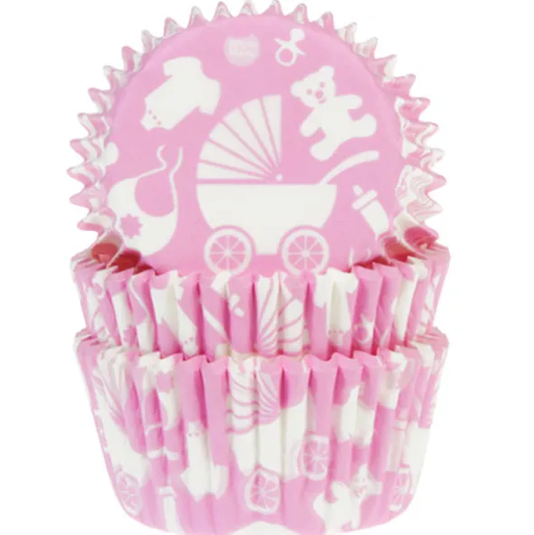 Muffinsformar Baby Rosa