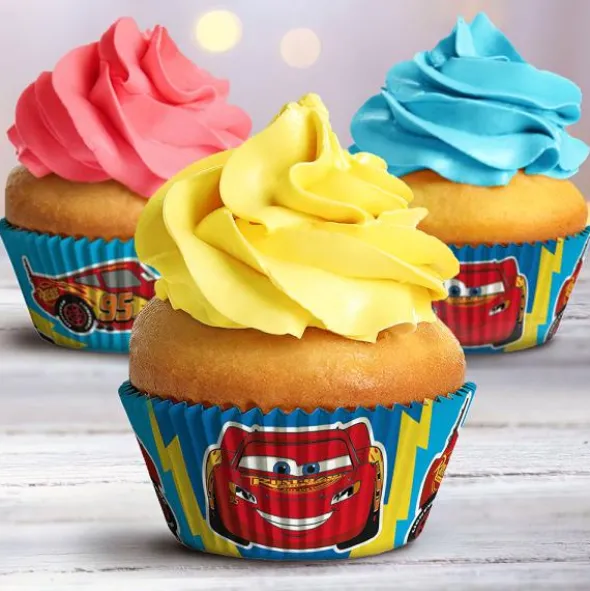 Muffinsformar Cars