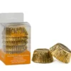 Muffinsformar Guldmetallic