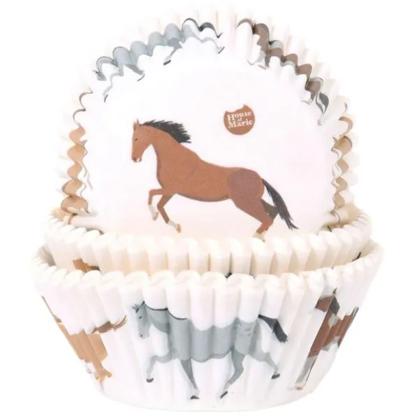Muffinsformar Hästar