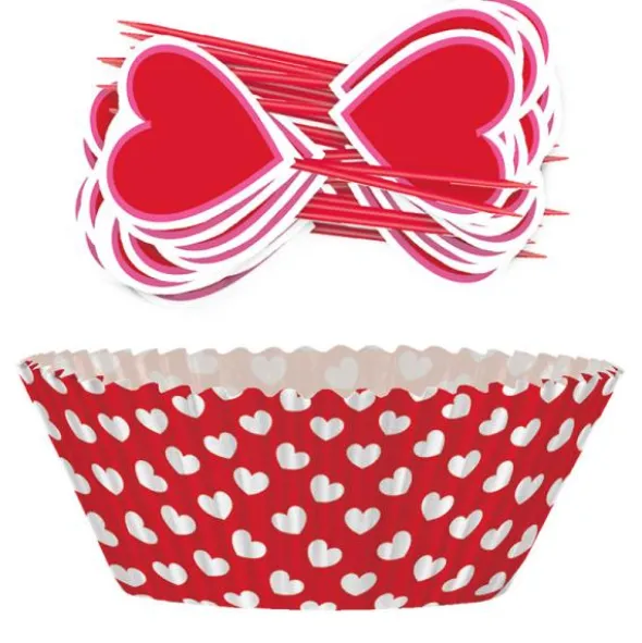 Muffinsformar med Hjärtan Kit