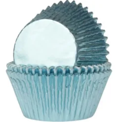 Muffinsformar Metallic Blå