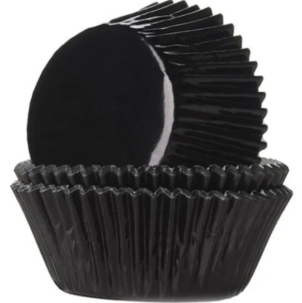 Muffinsformar Metallic Svart