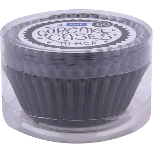 Muffinsformar Svart PME