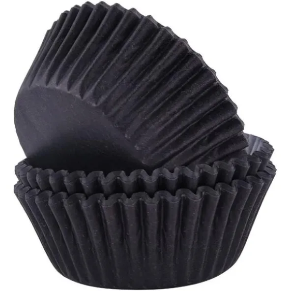 Muffinsformar Svart PME