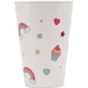 Mugg Unicorn Rainbow Återanvändbar