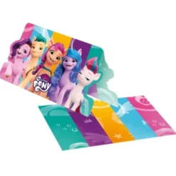 My Little Pony Inbjudningskort och Kuvert