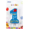 My 1st Birthday Ljus Blå