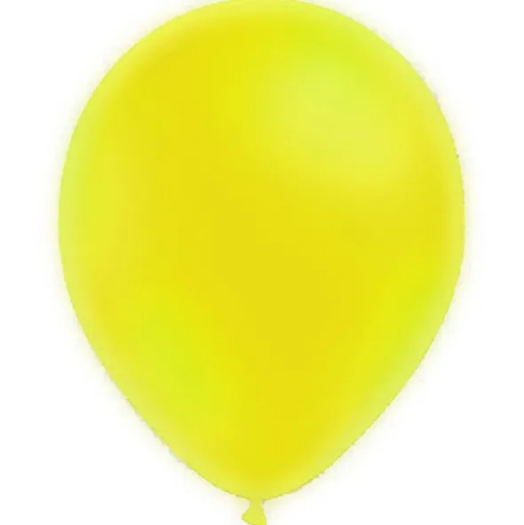 Neon Ballonger Gula (10-pack)