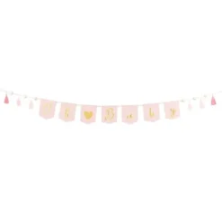 Oh Baby Tyggirlang med Tofsar Ljusrosa