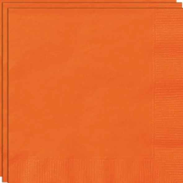 Orange Kaffeservetter