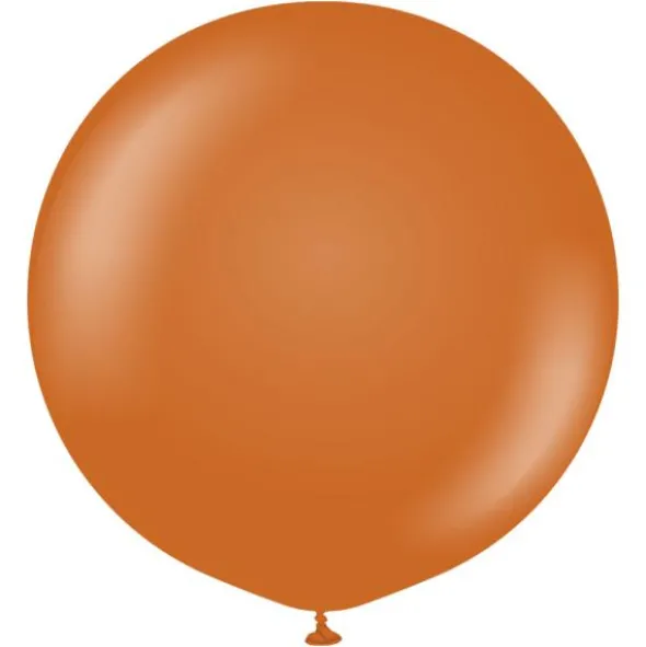 Orange Stora Latexballonger Rust Orange (2-pack)