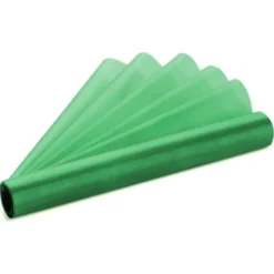 Organzatyg Smaragdgrön
