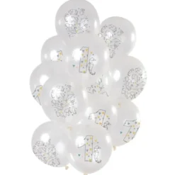 Origami 1-års Latexballonger