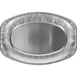 Ovala Uppläggningsfat Aluminium 50-pack