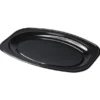Ovala Uppläggningsfat Svart 32x24 cm 5-pack