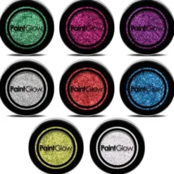 PaintGlow Ansikts- och Kroppsglitter Röd (Röd)