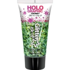 PaintGlow Chunky Glitter Gel Holografiskt (Blå - Cosmic Blue)