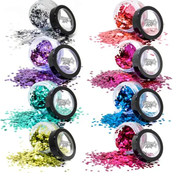 PaintGlow Chunky Glitter Pot Bionedbrytbar Sea Breeze (Sea Breeze)