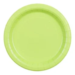 Pappersassietter Limegrön 18 cm 6-pack