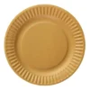 Pappersassietter Matt Guld 6-pack