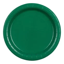 Pappersassietter Mörkgrön 18 cm 6-pack