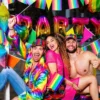 Pappersgirlang Prideflagga