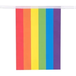 Pappersgirlang Prideflagga