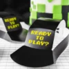 Papperskepsar Gamer Svart 6-pack