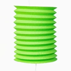 Papperslykta Cylinder Ljusgrön