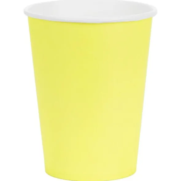 Pappersmuggar Gul 25 cl (6-pack)